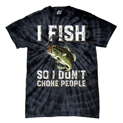 Funny Fishing Saying Tie-Dye T-Shirt