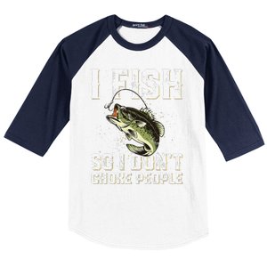 Funny Fishing Saying Baseball Sleeve Shirt