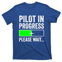 Funny Flight School Student Pilot In Progress Gift T-Shirt