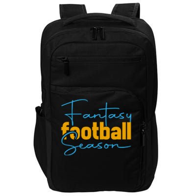 Fantasy Football Season Graphic Impact Tech Backpack