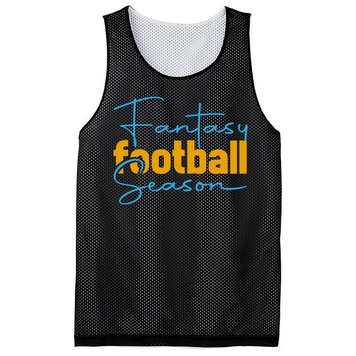 Fantasy Football Season Graphic Mesh Reversible Basketball Jersey Tank