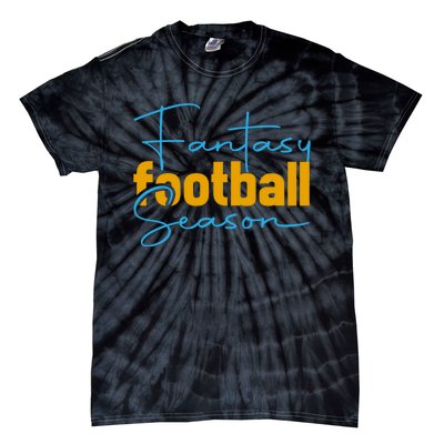 Fantasy Football Season Graphic Tie-Dye T-Shirt