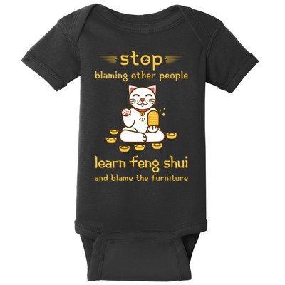 Funny Feng Shui Sarcastic New Age Baby Bodysuit