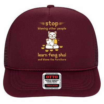 Funny Feng Shui Sarcastic New Age Trucker Hat