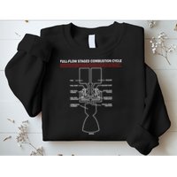 Full Flow Staged Combustion Cycle - Rocket Science Sweatshirt