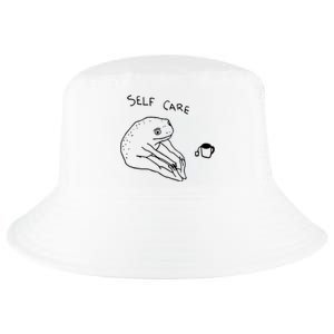 Funny Frog Self Care Cool Comfort Performance Bucket Hat