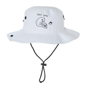 Funny Frog Self Care Legacy Cool Fit Booney Bucket Hat