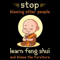 Funny Feng Shui Sarcastic New Age T-Shirt