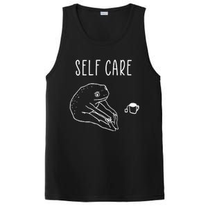 Funny Frog Self Care Yoga PosiCharge Competitor Tank