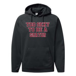 Fsu Fans Sexy Gator Performance Fleece Hoodie