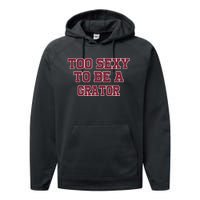 Fsu Fans Sexy Gator Performance Fleece Hoodie