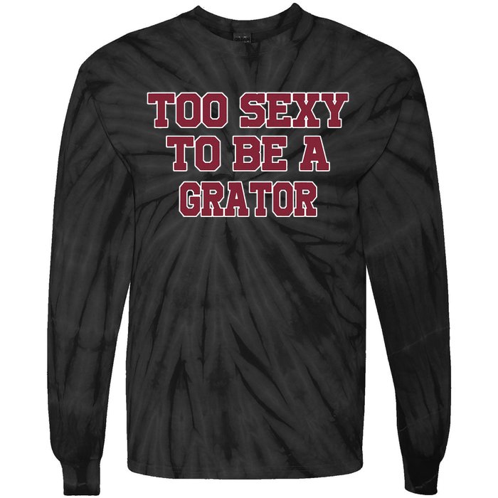 Fsu Fans Sexy Gator Tie-Dye Long Sleeve Shirt