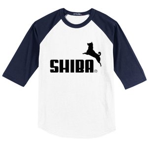 Forever Faster Shiba Baseball Sleeve Shirt