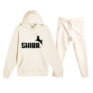 Forever Faster Shiba Premium Hooded Sweatsuit Set