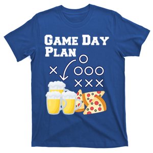 Funny Football Snacks Game Day Plan Gift T-Shirt