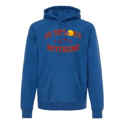 Funny Football Season Vintage In My Travis Hot Era Premium Hoodie