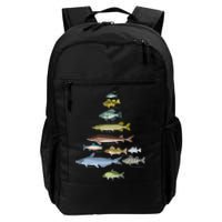 Freshwater Fish Species Christmas Tree Fishing Xmas Daily Commute Backpack