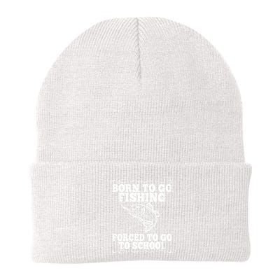 Funny Fishing Saying Fisherman Outfit Angler Boy Girl Beanie