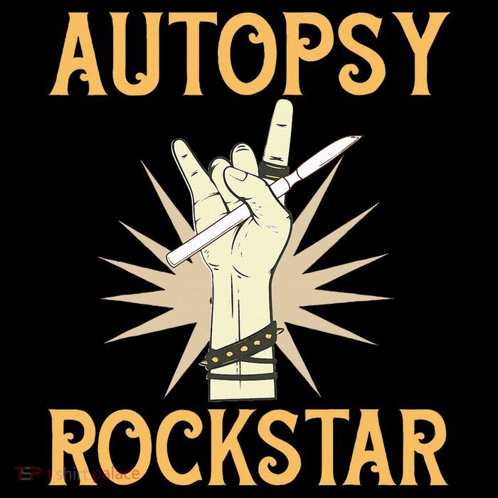 Funny Forensic Scientist Science Autopsy Rockstar Baby Bodysuit
