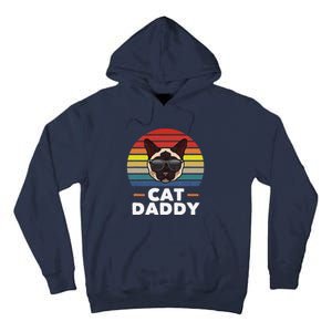 Funny Funny Siamese Cat Daddy Cat Owner Fathers Day Tall Hoodie