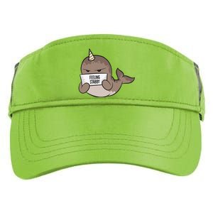 Funny Feeling Stabby Kawaii Whale Adult Drive Performance Visor