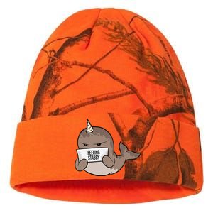 Funny Feeling Stabby Kawaii Whale Kati Licensed 12" Camo Beanie