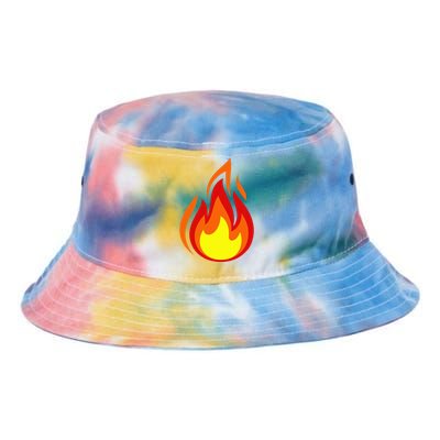 Fire Flame Symbol Tie Dye Newport Bucket Hat