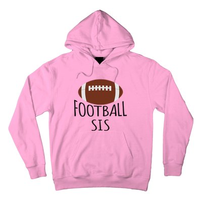 Funny Football Sis American Football Family Matching Sister Cute Gift Hoodie