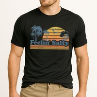 Funny Feelin Salty Beach Summer Vacation Cooling Performance Crew T-Shirt