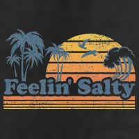 Funny Feelin Salty Beach Summer Vacation Golf Towel