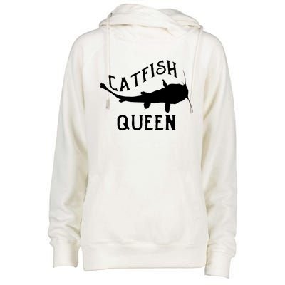 Funny Fishing Saved Me From Becoming A PornStar Womens Funnel Neck Pullover Hood