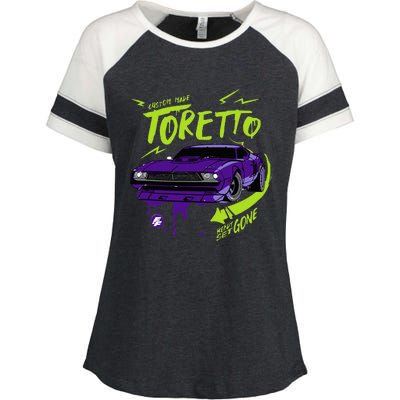 Fast & Furious Spy Racers Toretto Ready Set Gone Enza Ladies Jersey Colorblock Tee