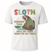 Funny Flash Sloth Running Team We’Ll Get There Sloth Performance Shirt