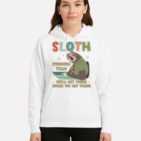 Funny Flash Sloth Running Team We’Ll Get There Sloth Hoodie