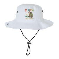 Funny Flash Sloth Running Team We’Ll Get There Sloth Legacy Cool Fit Booney Bucket Hat