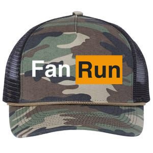 Fanrunradio Fanrun Sports Hub Retro Rope Trucker Hat Cap