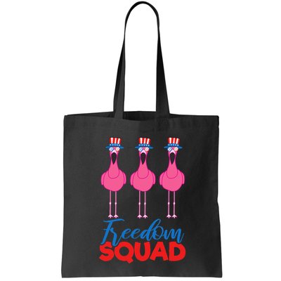 Flamingo Freedom Squad Matching 4th Of July Usa Team Gift Bag