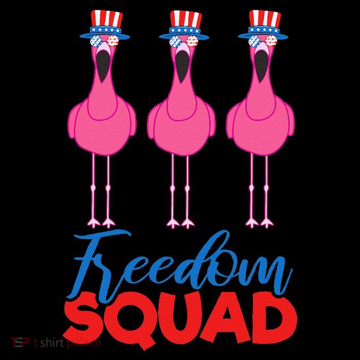 Flamingo Freedom Squad Matching 4th Of July Usa Team Gift Wool Snapback Cap
