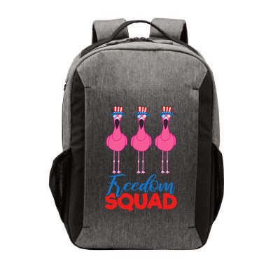 Flamingo Freedom Squad Matching 4th Of July Usa Team Gift Vector Backpack