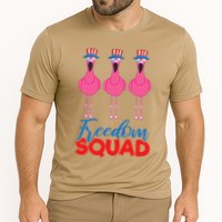 Flamingo Freedom Squad Matching 4th Of July Usa Team Gift Cooling Performance Crew T-Shirt