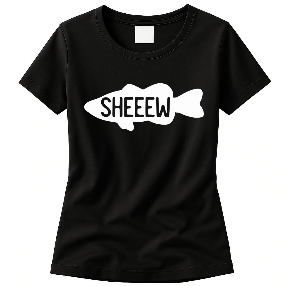Flair Fishing Sheeew Womens T-Shirt
