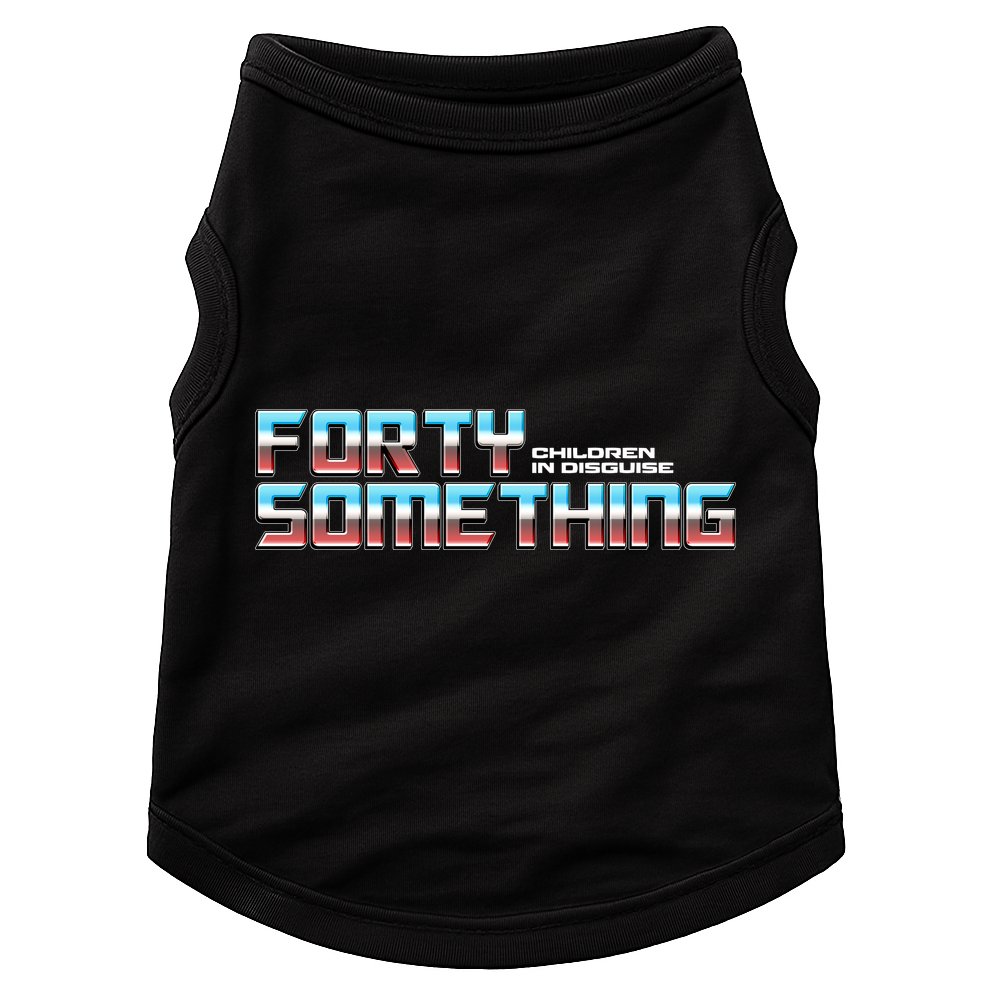 Funny Forty Something Children In Disguise Doggie Tank