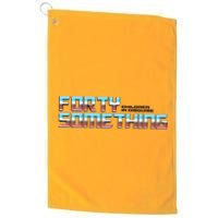Funny Forty Something Children In Disguise Golf Towel