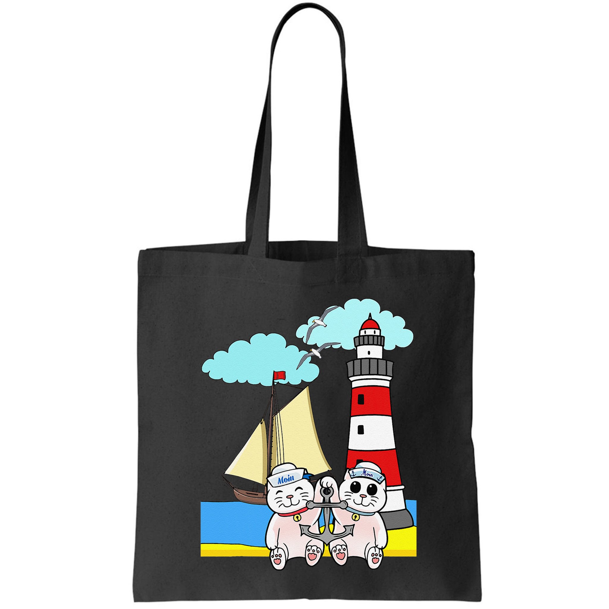 Funny Funny Sailors Cats Maritime Children Anchor Bag