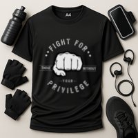 Fight For Those Without Your Privilege For Hu Rights Gift Performance Shirt