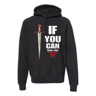 Funny Fantasy Tabletop RPG Gamer Premium Hoodie