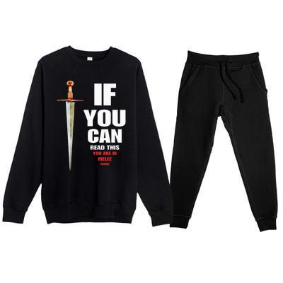 Funny Fantasy Tabletop RPG Gamer Premium Crewneck Sweatsuit Set