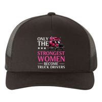 Funny Female Truck Driver Design For Wo Trucking Yupoong Adult 5-Panel Trucker Hat