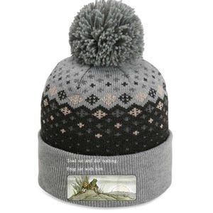 Frogs Funny Toads Meme Lover The Baniff Cuffed Pom Beanie