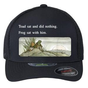 Frogs Funny Toads Meme Lover Flexfit Unipanel Trucker Cap